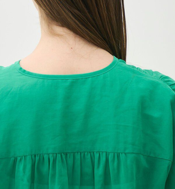 TOMORROWLAND collection「【WEB先行予約】ルコットンオーガンジー エアリープルオーバー」|シャツ・ブラウス|