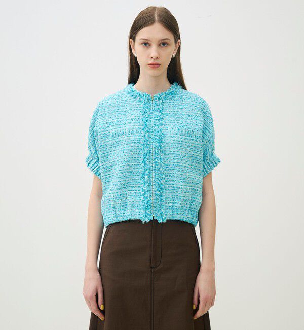 TOMORROWLAND collection「【WEB先行予約】クレールファンシー パフブルゾン」|ブルゾン・スタジャン|