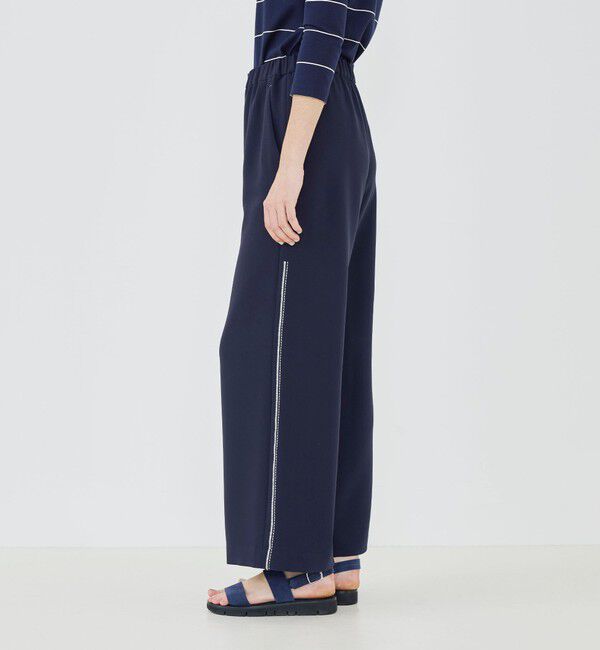 GALERIE VIE「【WEB先行予約】ダブルクロス イージーストレートパンツ」|その他|