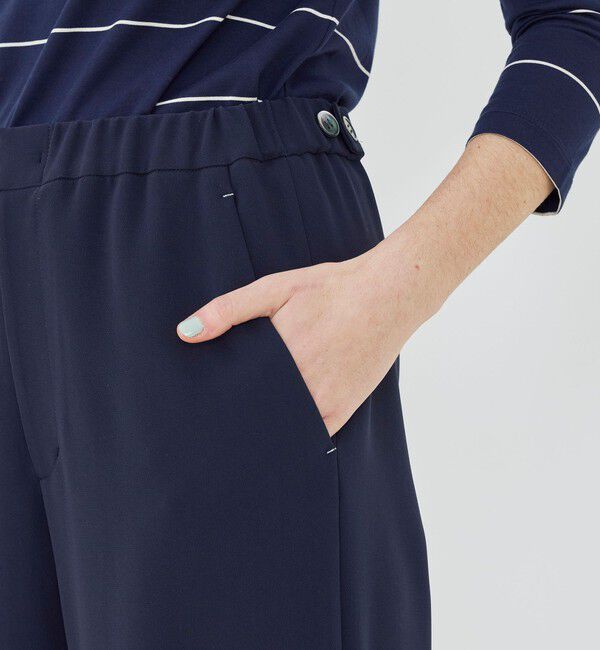 GALERIE VIE「【WEB先行予約】ダブルクロス イージーストレートパンツ」|その他|