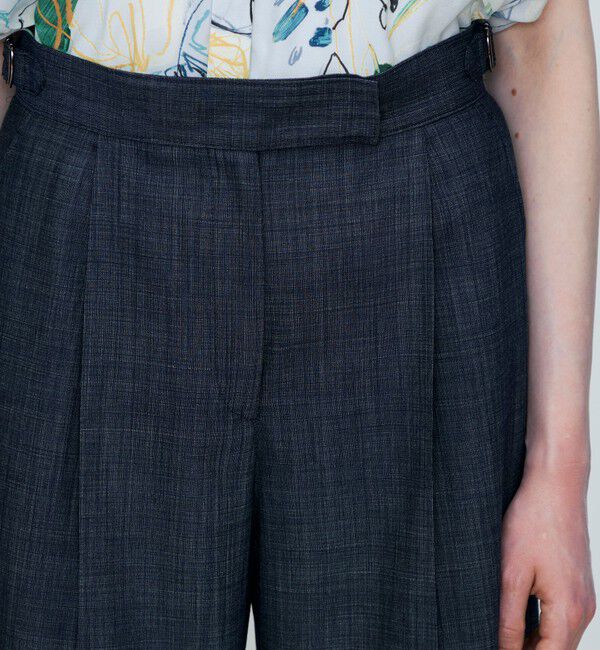 TOMORROWLAND collection「コンフォートデニム タックワイドパンツ」|その他|