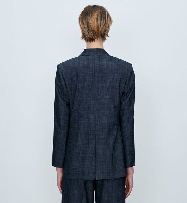 TOMORROWLAND collection「コンフォートデニム ダブルブレストジャケット」|テーラードジャケット|