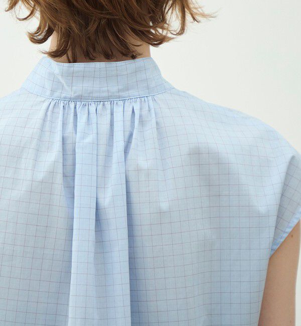 MACPHEE「【WEB先行予約】コットンブロード タイブラウス」|シャツ・ブラウス|