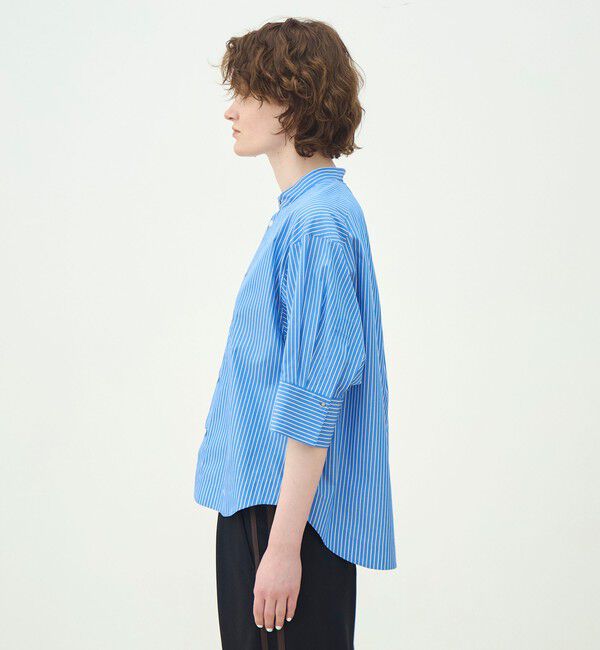 MACPHEE「【WEB先行予約】コットンブロード オーバーサイズシャツ」|シャツ・ブラウス|