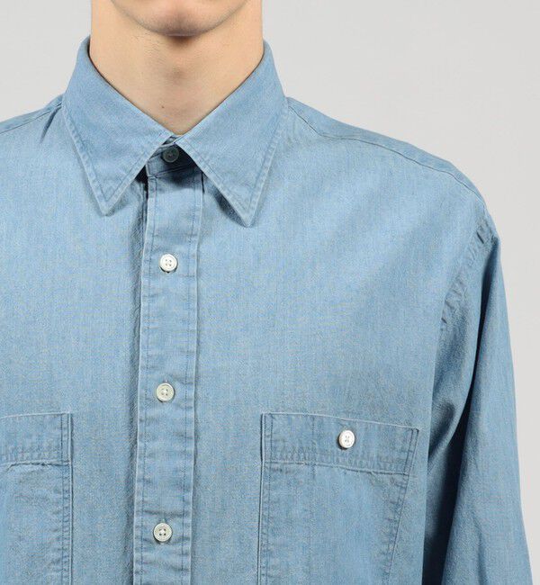 TOMORROWLAND MENS「コットンダンガリー ダブルポケットシャツ CANCLINI」|シャツ・ブラウス|