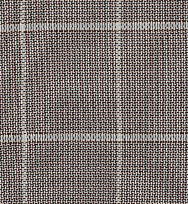 BACCA「ダブルフェイスチェック ベスト」|ベスト・ジレ|