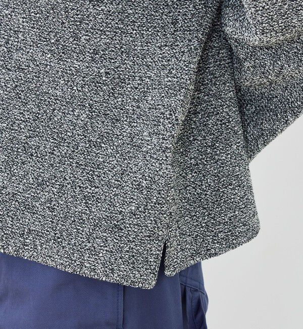 GALERIE VIE「スプリングツイード ノーカラーブルゾン」|ブルゾン・スタジャン|