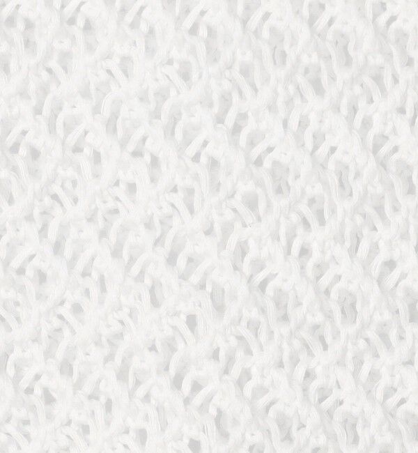 MACPHEE「ギマメッシュ レースアッププルオーバー」|ニット・セーター|