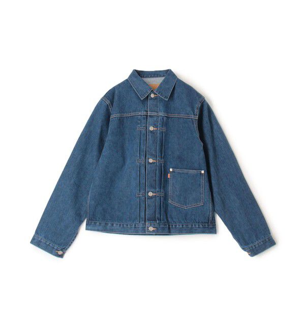 GALERIE VIE「リユースシーアイランドコットン デニムジャケット」|デニムジャケット|65 ブルー