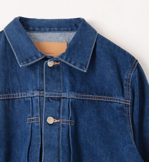 GALERIE VIE「リユースシーアイランドコットン デニムジャケット」|デニムジャケット|