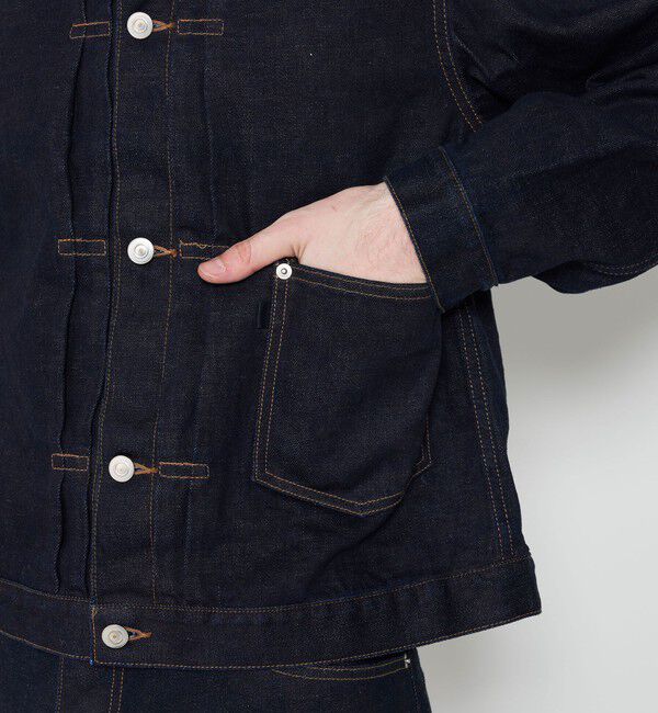 GALERIE VIE「リユースシーアイランドコットン デニムジャケット」|デニムジャケット|