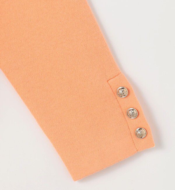 CABaN「コットンカシミヤ Vカラーレスカーディガン」|カーディガン|