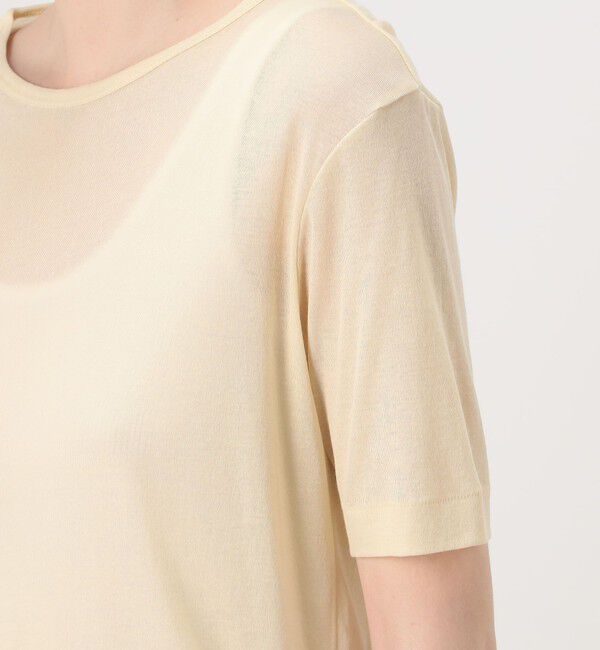 MACPHEE「シアージャージー ハーフスリーブプルオーバー」|Tシャツ・カットソー|