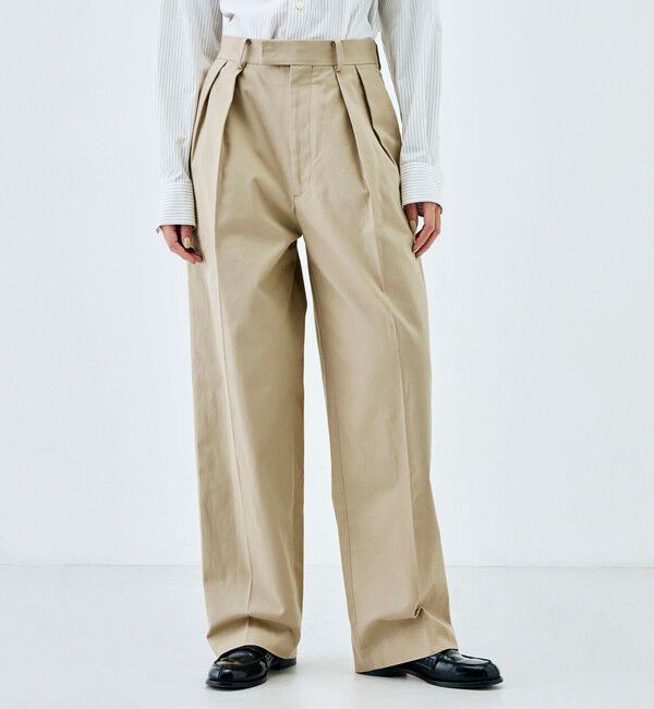 Edition「コットンライトチノ ピーチパンツ」|チノ|