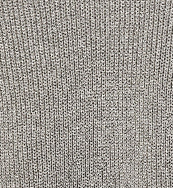 GALERIE VIE「ルレックスフィッシャーマンズリブ クルーネックプルオーバー」|ニット・セーター|