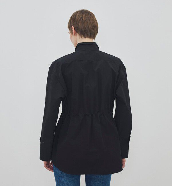 DES PRES「ポリエステルナイロンコットン テックシャツブルゾン」|ブルゾン・スタジャン|