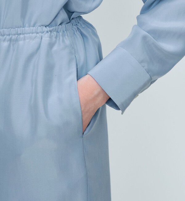 TOMORROWLAND collection「シルクサンドウォッシュ ドローストリングパンツ」|その他|