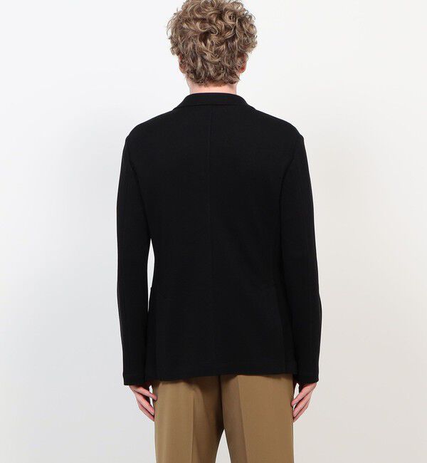 TOMORROWLAND MENS「コットンビスコースダブルニット ダブルブレステッド6Bブレザー DONDY」|テーラードジャケット|