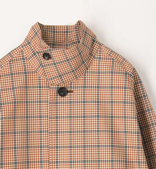 CABaN「コットンツイル グリッドチェッスタンドカラーコート」|その他|
