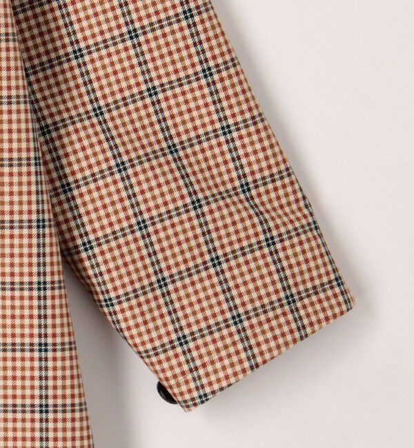 CABaN「コットンツイル グリッドチェッスタンドカラーコート」|その他|