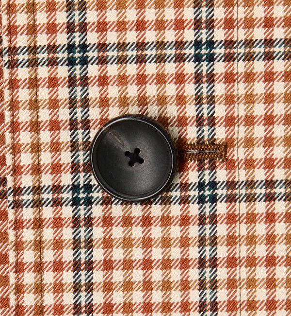 CABaN「コットンツイル グリッドチェッスタンドカラーコート」|その他|