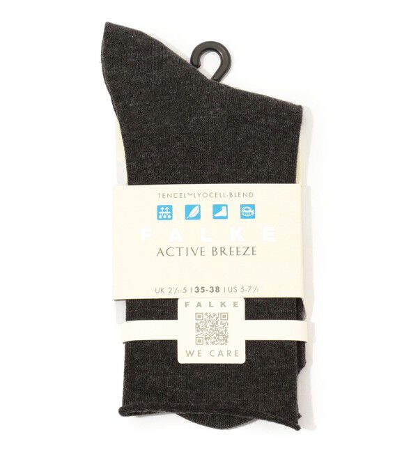 TOMORROWLAND GOODS「FALKE ACTIVE BREEZE ショートソックス」|ソックス|17 チャコールグレー