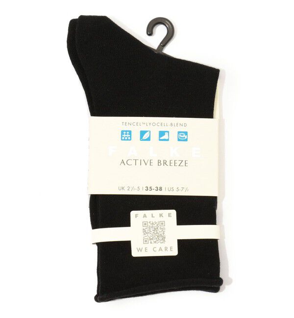TOMORROWLAND GOODS「FALKE ACTIVE BREEZE ショートソックス」|ソックス|19 ブラック