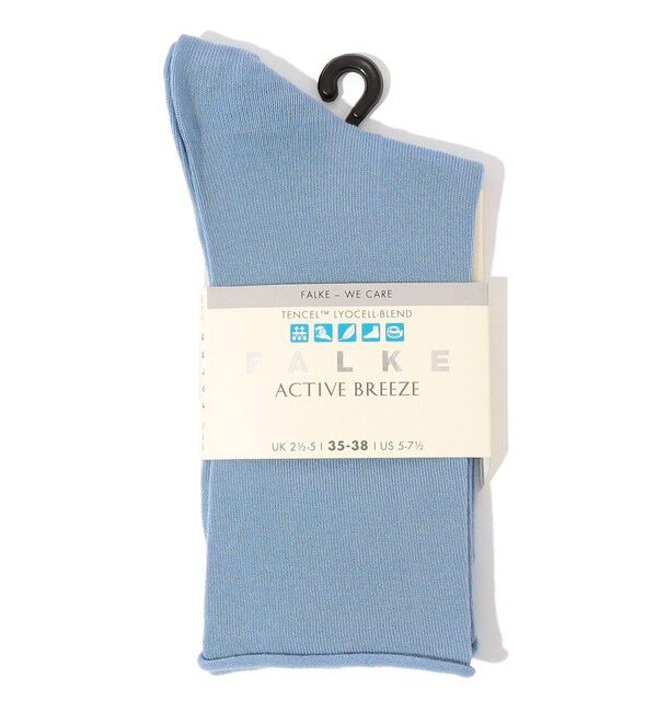 TOMORROWLAND GOODS「FALKE ACTIVE BREEZE ショートソックス」|ソックス|63 ライトブルー