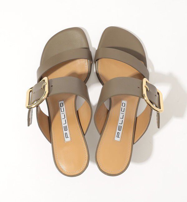 TOMORROWLAND GOODS「PELLICO BELTED ヒールサンダル」|サンダル|