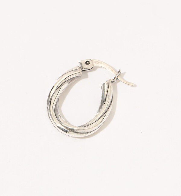 TOMORROWLAND GOODS「Nina&Jules Twisted Cable フープピアス」|ピアス|