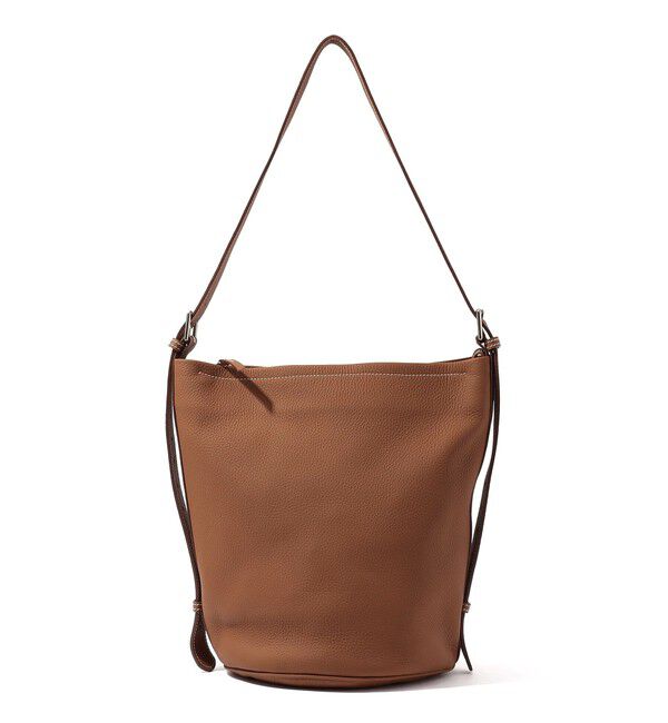 TOMORROWLAND GOODS「【別注】Charles et Charlus Christine シュリンクレザー ショルダーバッグ」|ショルダー・メッセンジャー|47 ブラウン