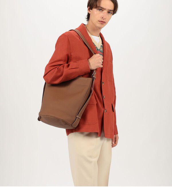 TOMORROWLAND GOODS「【別注】Charles et Charlus Christine シュリンクレザー ショルダーバッグ」|ショルダー・メッセンジャー|