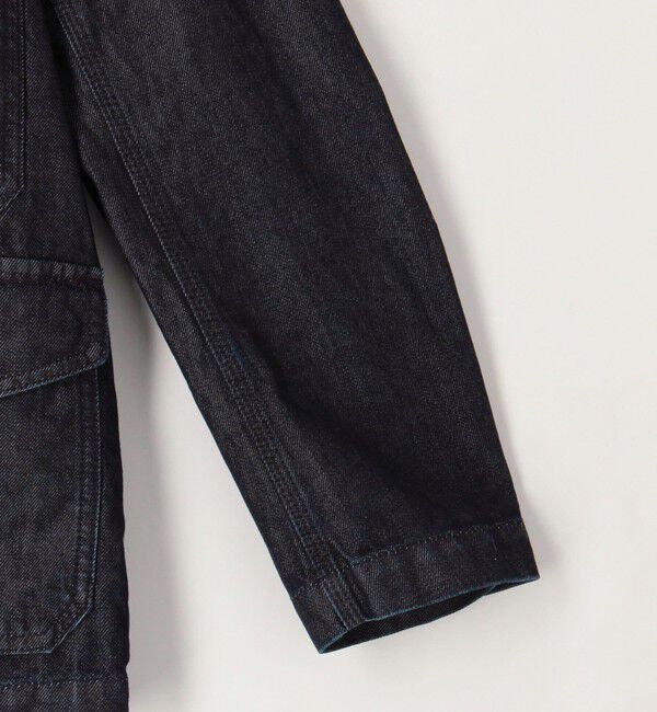 GALERIE VIE「ピマコットンデニム ハンティングジャケット」|デニムジャケット|