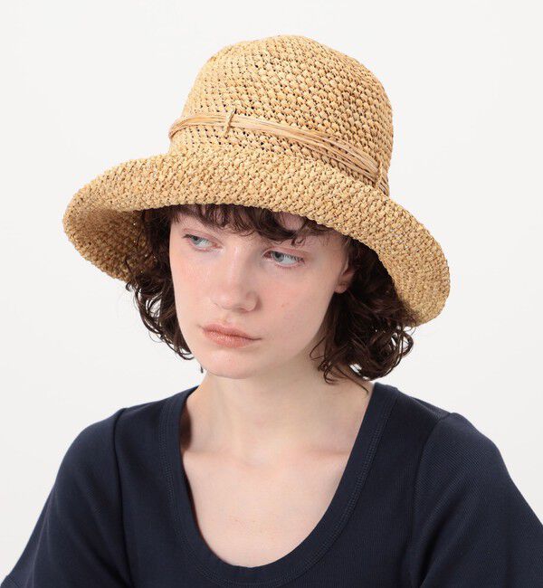 TOMORROWLAND GOODS「KIJIMA TAKAYUKI RAFFIA BOWLER HAT ラフィアハット」|ハット|