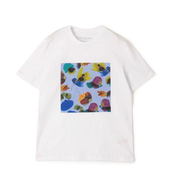 TOMORROWLAND GOODS「【別注】 LISA KING NATASHA ハーフスリーブプルオーバー」|Tシャツ・カットソー|62 ライトブルー系