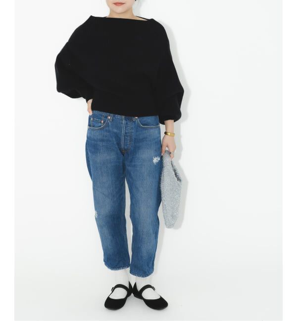  「《追加2》テーパードデニム5ポケットパンツ」|デニム|