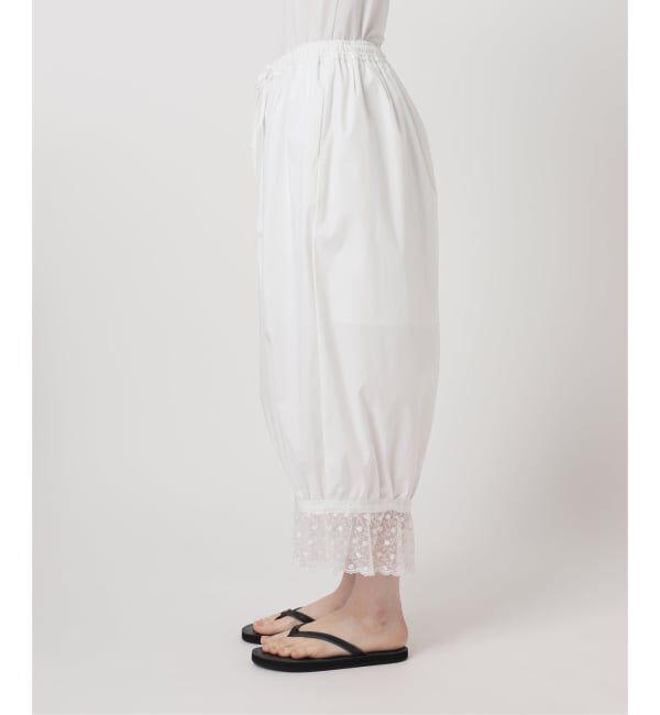  「《予約》LACE HEM BALLOON パンツ」|その他|