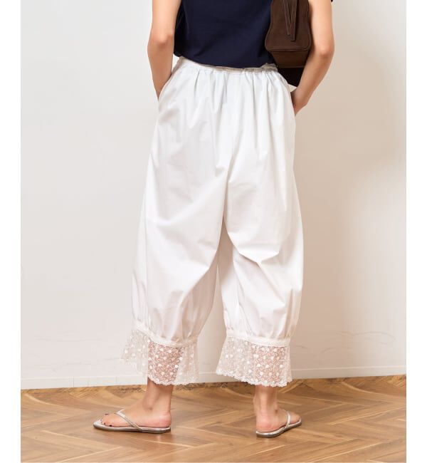  「《予約》LACE HEM BALLOON パンツ」|その他|
