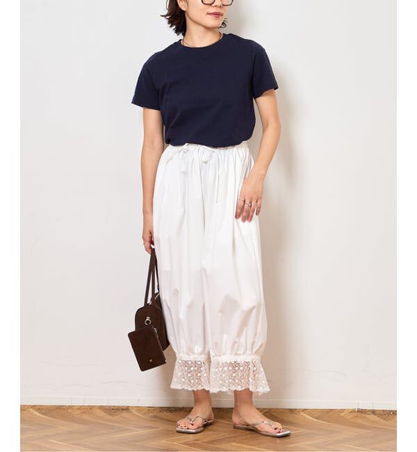  「《予約》LACE HEM BALLOON パンツ」|その他|