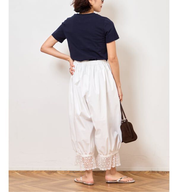  「《予約》LACE HEM BALLOON パンツ」|その他|