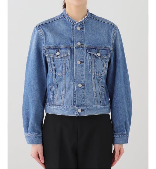  「ショートデニムジャケット」|デニムジャケット|