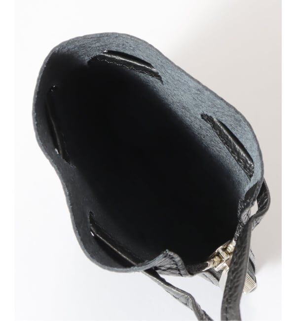  「【blancle/ ブランクレ】S.LETHER Minimini zip draw」|ショルダー・メッセンジャー|