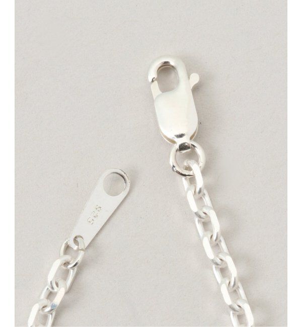  「【blancle/ ブランクレ】SV・Short oval chain necklace」|ネックレス|