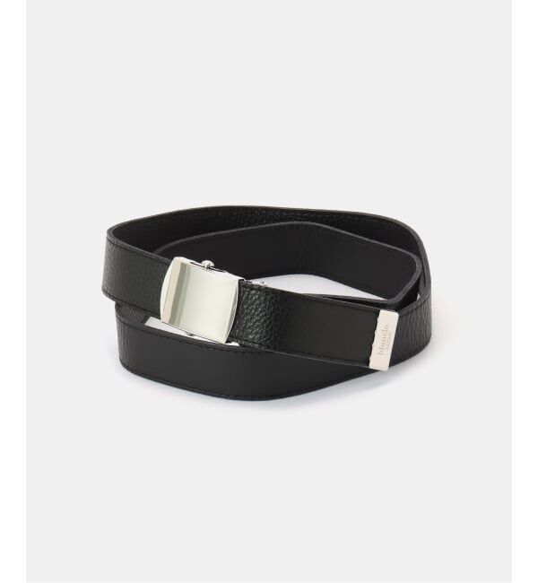  「【blancle/ ブランクレ】S.LETHER Gacha belt」|ベルト|ブラック