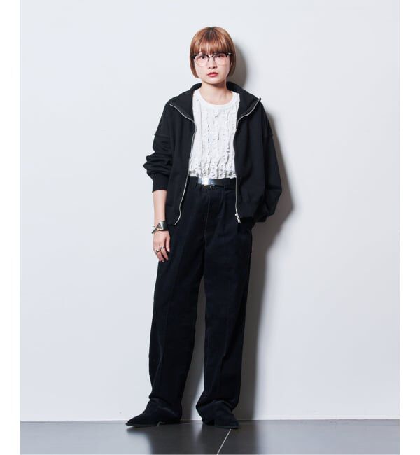  「HIGH NECK SWEAT TOP：スウェット」|Tシャツ・カットソー|