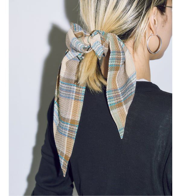  「La Maison de Lyllis 別注 SANKAKU：スカーフ」|バンダナ・スカーフ|