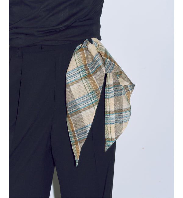  「La Maison de Lyllis 別注 SANKAKU：スカーフ」|バンダナ・スカーフ|