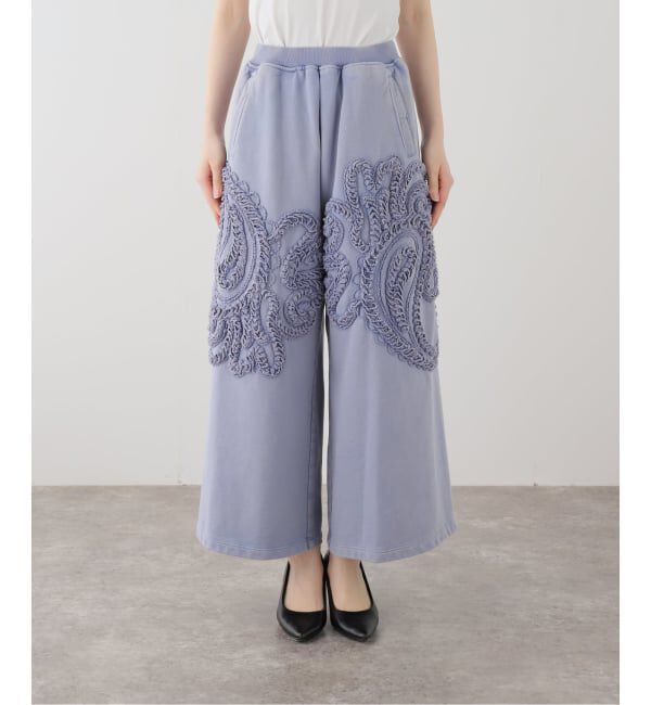  「TAAKK SCULPTURAL EMBROIDERY WIDE  PANTS TA26SS-PT070：パンツ」|その他|