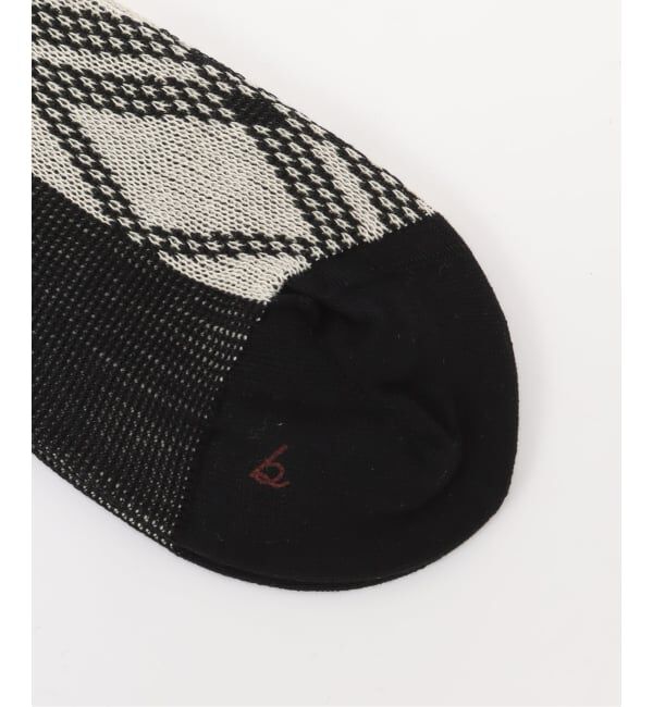  「babaco JACQUARD CHECK SOCKS BA02-BN71：靴下」|ソックス|