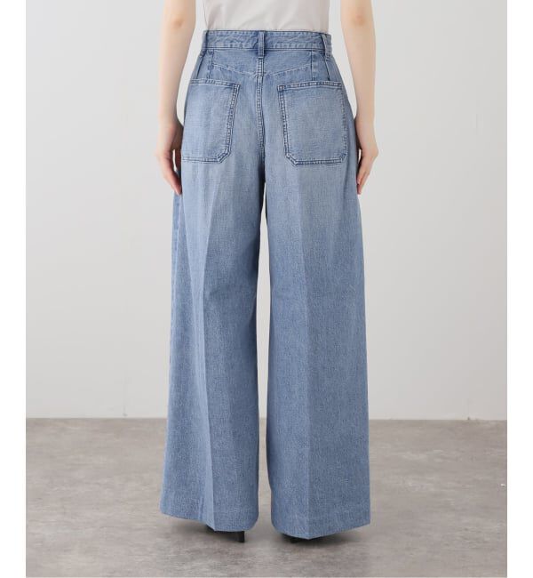  「TANAKA HAKAMA JEAN TROUSERS ST-108-25-BBLO：デニムパンツ」|デニム|